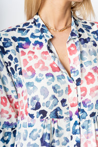 Cheetah print multi-colored Dress - Paris Paris